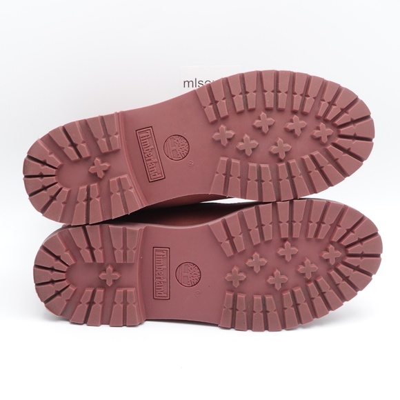 NEW Size 9 Women's Timberland Premium 6-Inch Waterproof Boots TB-0A2HR8-ET1 Red - Picture 12 of 14